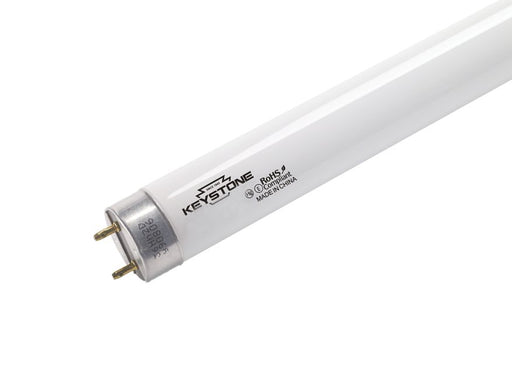 Keystone F25T8 85 CRI High Performance Lamp 3 Foot Fluorescent T8 4100K (KTL-F25T8-841-HP-DP)