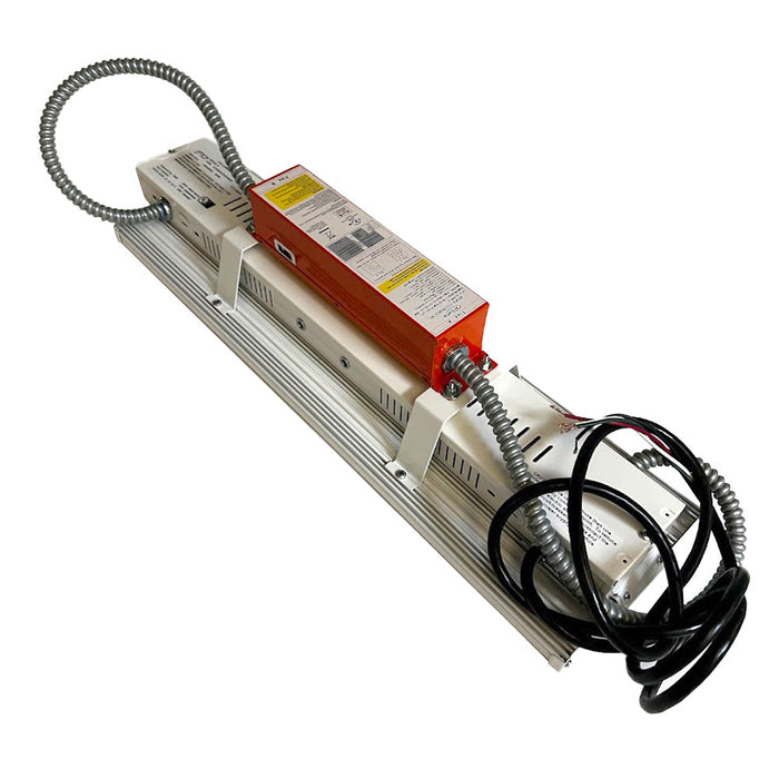 TCP Q Series High Bay 2 Foot 165W 120-277V 0-10V Dimming 22275Lm 5000K Battery Back Up White (QHB2UZDA350KB)