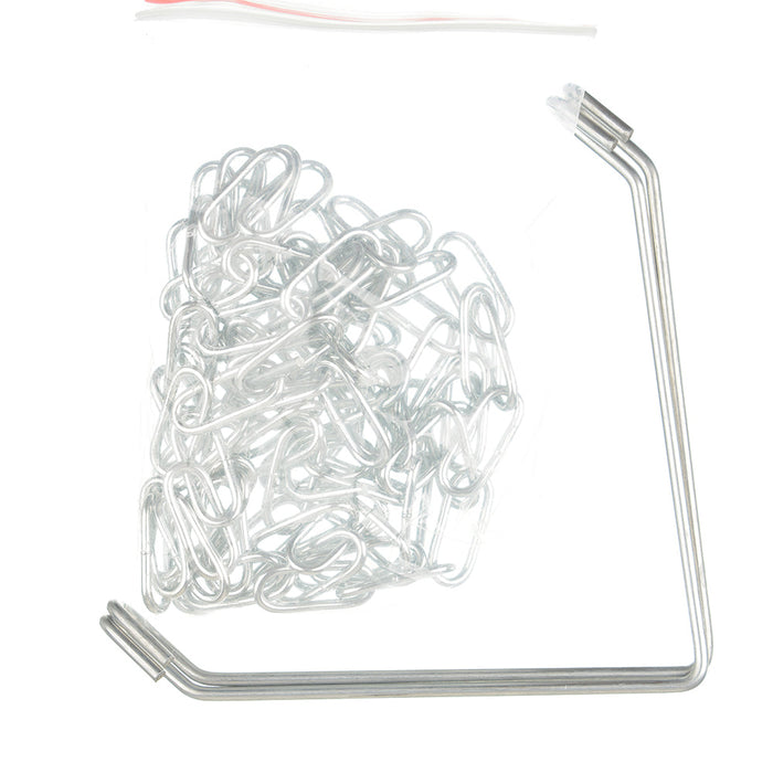 TCP Q Series High Bay 2 Foot 165W 120-277V 0-10V Dimming 22275Lm 5000K Battery Back Up White (QHB2UZDA350KB)