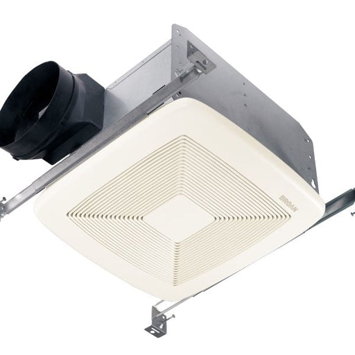 Broan-NuTone Ultra Silent Bath Fan White Grille 80 CFM Energy Star Qualified (QTXE080)