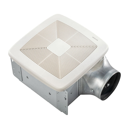 Broan-NuTone QTXE Series 80 CFM Ventilation Fan With White Grille 0.4 Sones Energy Star Certified (QTXEG080X)