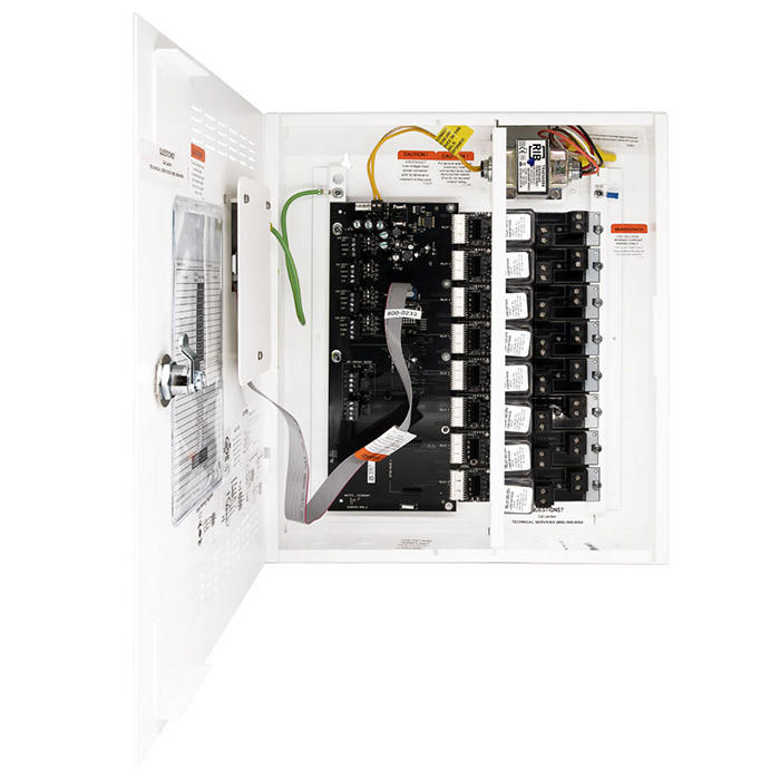 Leviton EZ-MAX H Relay Panel 8-Circuit 120-277V Empty Panel (R08BD-H00)