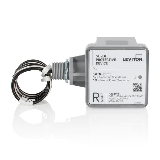 Leviton Type 1 Surge Protective Device 120/240V Split Phase R Series (R2120-B)