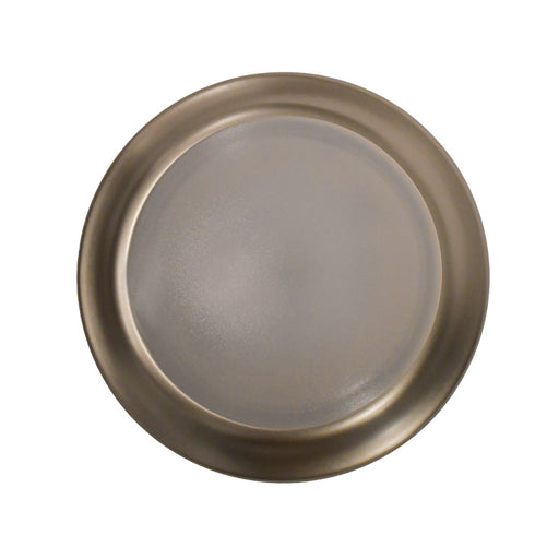 GM Lighting R6 Series 6 Inch Low Profile Disk Surface Mount Downlight 120VAC 15W 830Lm 2700K 90 CRI Brushed Nickel (R6-2790-BN)