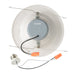 RAB Downlight Recessed 6 Inch Round 14W 1200Lm E26 92 CRI 3500K 120V Baffle (R6R14935120WB)