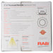 RAB Downlight Recessed 6 Inch Round 14W 1200Lm E26 92 CRI 3500K 120V Baffle (R6R14935120WB)