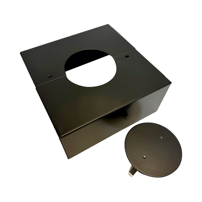 RAB 4 Inch Round Pole Base Cover And Cap Kit (BCK-R4)