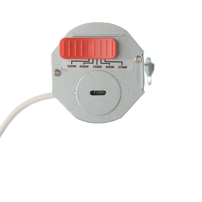 RAB 3 Inch LED Gimbal Downlight 9W 90 CRI CCT Field Adjustable 2700K/3000K/3500K/4000K/5000K 120V Triac Dimming Round White Trim (G3)