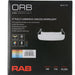 RAB 4 Inch Recessed LED Canless Downlight Surface Mount 9W CCT Selectable 2700K/3000K/3500K/4000K/5000K Round White 120V Triac Dimming (ORB4)