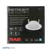 RAB LED Economical Recessed Retrofit Downlight 4 Inch Round E26 7.5W White 700Lm CCT Adjustable 2700K/3000K/3500K/4000K/5000K 90 CRI Baffle Trim (R34-4B)