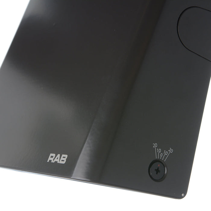 RAB Slim Small LED Wall Pack Wattage/CCT Selectable 38W/28W/18W 3000K/4000K/5000K 120-277V 0-10V Dimming Bronze (SLIMS)