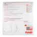 RAB Slim Small LED Wall Pack Wattage/CCT Selectable 38W/28W/18W 3000K/4000K/5000K 120-277V 0-10V Dimming Bronze (SLIMS)