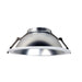 Maxlite 112321 Recessed Architectural Downlight Reflector 10 Inch Round Matte Silver Reflector White Trim TAA (RADR-10MWTA)