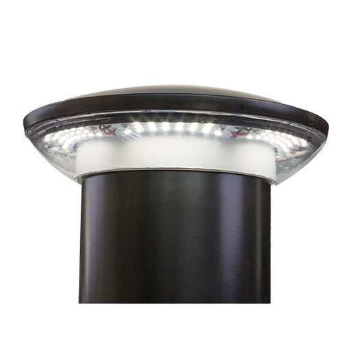 RDA Lighting RAY6-LED25A8-B-5K-180-BRZ-DIM 26W LED Round Architectural Bollard 120-277V 5000K Type III Optics 0-10V Dimming Bronze (052355)