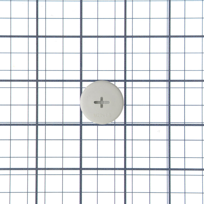 Remke Dome Cap BLIND Stop Plug M20 Thread Gray (RBMP20-GY)