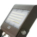 RDA Lighting FL3-LED51-B-5K-BRZ-DIM-YK Floodlight 51W 120-277V 5000K Bronze Finish 0-10V Dimming And Yoke Mount (052155)