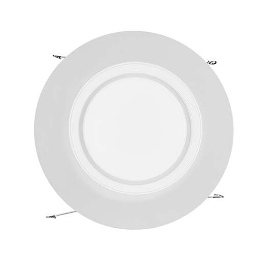NICOR 5/6 Inch Recessed LED Downlight With Night Light CCT Selectable 2700K/3000K/3500K/4000K/5000K 90 CRI 120V Baffle Matte White (RDN561120S9WHBF)