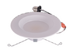 EIKO RDR6-PS-9FCCT-D-WHB 6 Inch RDR LED Downlight Retrofit Wattage/CCT Selectable 15W/11.5W/7.9W 2700K/3000K/3500K/4000K/5000K E26 Base White (16500)