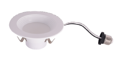 EIKO RDR6-PS-9FCCT-D-WHB 6 Inch RDR LED Downlight Retrofit Wattage/CCT Selectable 15W/11.5W/7.9W 2700K/3000K/3500K/4000K/5000K E26 Base White (16500)