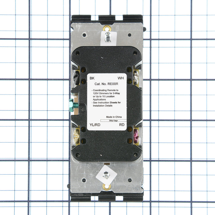 Leviton Renu Coordinating Dimmer Remote For 3-Way Or More Applications 120VAC Warm Caramel (RE00R-WC)