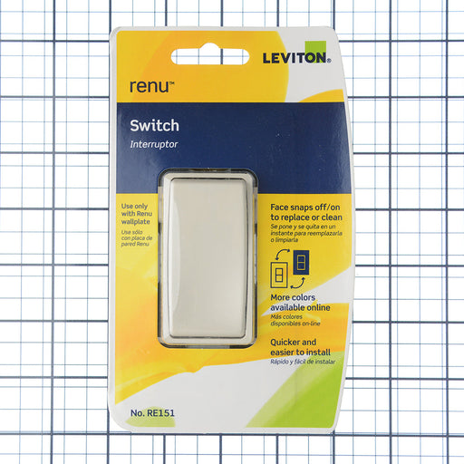 Leviton Renu 15A Switch Navajo Sand (RE151-NS)