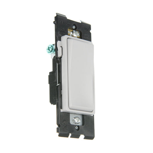 Leviton Renu 15A 120/277VAC Switch For Single-Pole Applications Pebble Gray (RE151-PG)