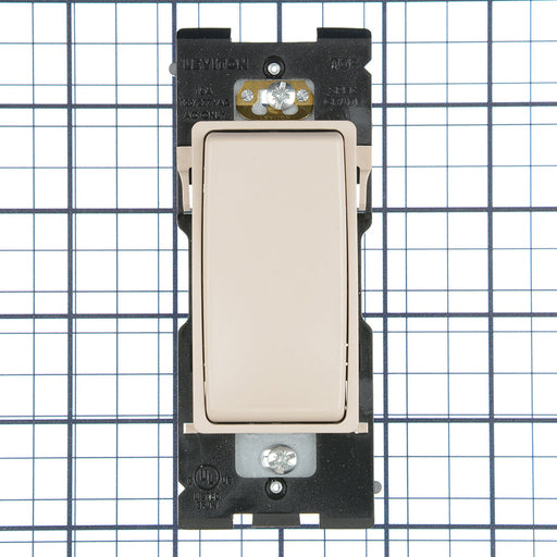 Leviton Renu 15A 3-Way Switch 120/277VAC Cafe Latte (RE153-CA)
