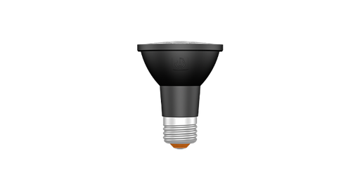 Green Creative 6.5PAR20DIM/930FL40/B/SL PAR20 E26 Base 6.5W Refine Series High 95 CRI 40 Degree Beam Angle 120V Dimmable Black (37178)