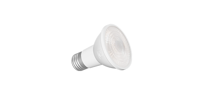 Green Creative 6.5PAR20DIM/950FL40/SL PAR20 E26 Base 6.5W Refine Series High 95 CRI 40 Degree Beam Angle 120V Dimmable (37181)