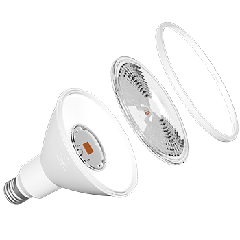 Green Creative 11PAR30DIM/930FL40/SL PAR30 E26 Base 11W Refine Series High 95 CRI 40 Degree Beam Angle 120V Dimmable (37186)