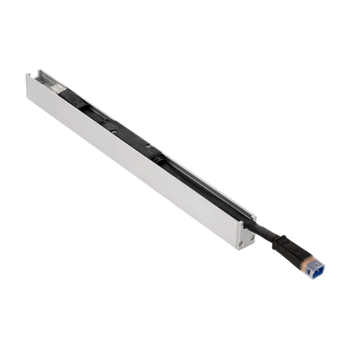 American Lighting 1 Foot 3000K Low-Voltage Wall Washer Rigid Linear LED 8W [2] Stainless Mounting Brackets And End Cap 30 Degree Beam (REIN-30K-30-1FT)