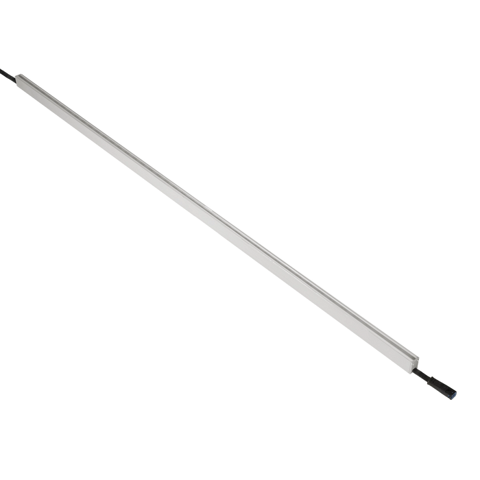 American Lighting 4 Foot 3000K Low-Voltage Wall Washer Rigid Linear LED 30W [4] Stainless Mounting Brackets And End Cap 30 Degree Beam (REIN-30K-30-4FT)