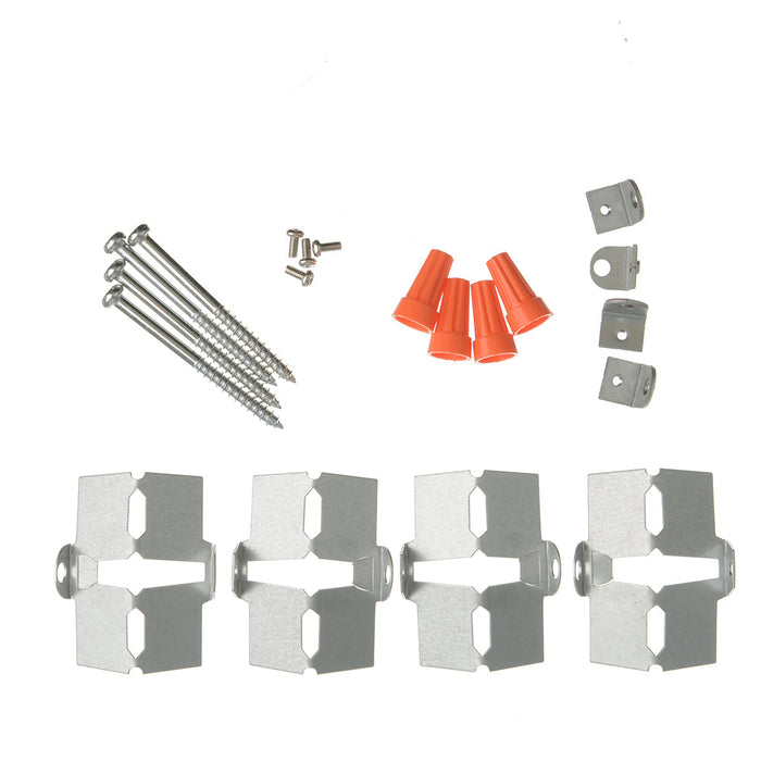 Standard-BL Recessed Edge-Lit LED Exit Single Face Green Letters Mirror Panel White Trim Plate Battery Backup (RELZXTE1GMWEM)