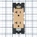 Leviton Renu Tamper-Resistant Duplex Receptacle/Outlet 20 Amp 125V NEMA 5-2R Side And Back Wired Warm Caramel (RER20-WC)