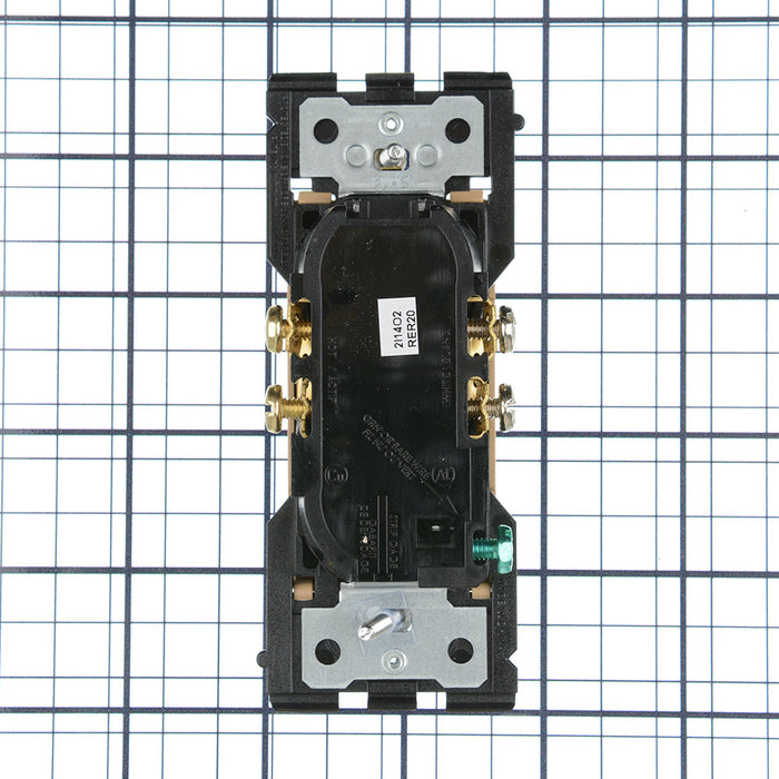 Leviton Renu Tamper-Resistant Duplex Receptacle/Outlet 20 Amp 125V NEMA 5-2R Side And Back Wired Warm Caramel (RER20-WC)