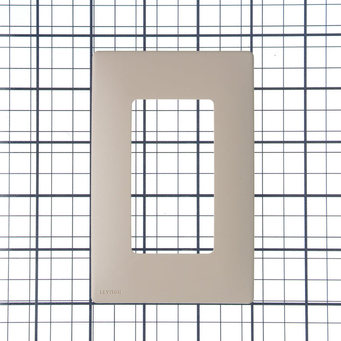 Leviton Renu 1-Gang Wall Plate Caf