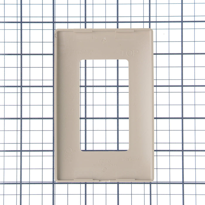 Leviton Renu 1-Gang Wall Plate Caf