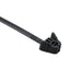 HellermannTyton Releasable Cable Tie 7.9 Inch Long 30 Pound Tensile Strength PA66 Black 100 Per Package (REZ200.NB3P)
