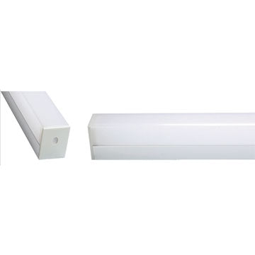 specialtyLED Aluminum Mounting Channel With Opaque Polycarbonate Cover (RFX120-RGB-LCH)