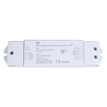 specialtyLED Ribbon Flex RGB Radio Frequency Controller (RFX120-RGB-RF-CONTROLLER)