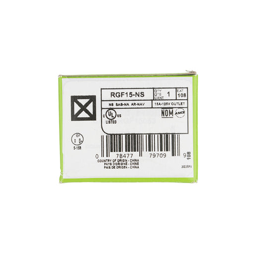 Leviton Renu 15A Tamper-Resistant Self-Test SmartlockPro GFCI Receptacle Navajo Sand (RGF15-NS)