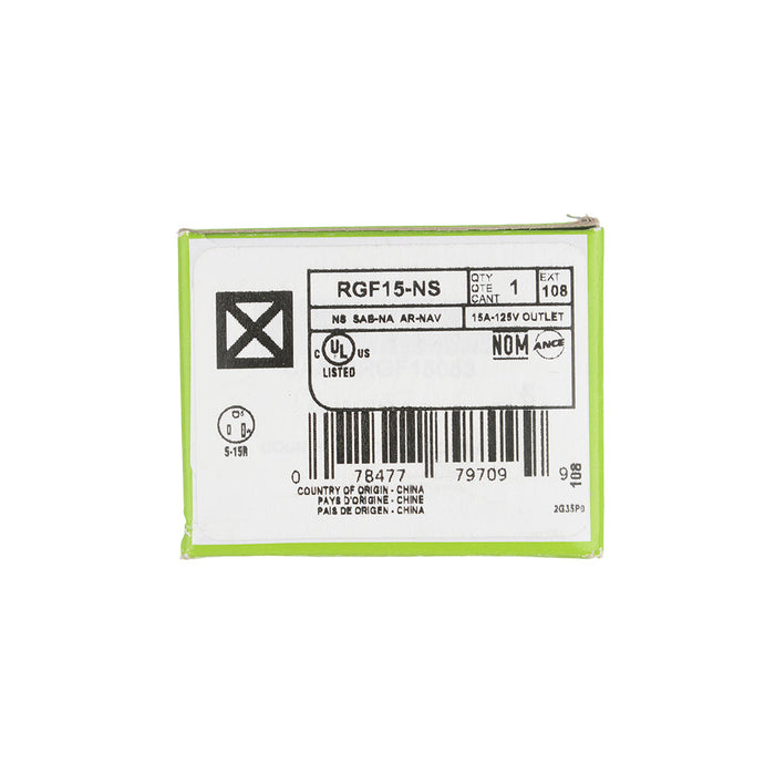 Leviton Renu 15A Tamper-Resistant Self-Test SmartlockPro GFCI Receptacle Navajo Sand (RGF15-NS)