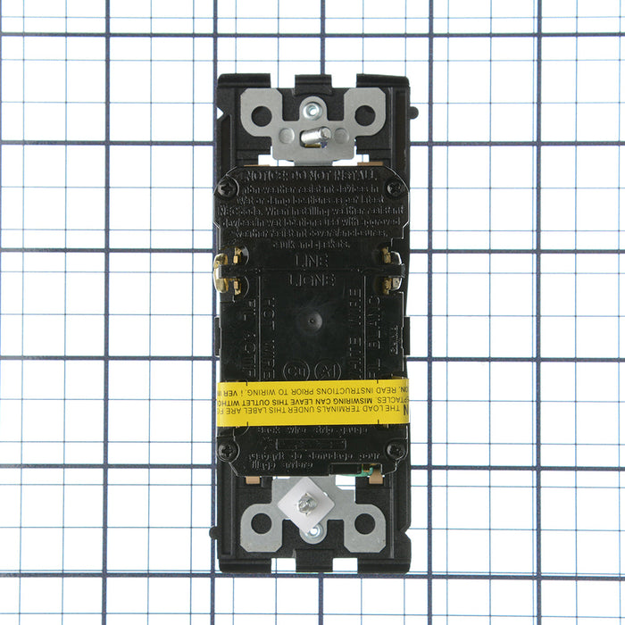 Leviton Renu 15A Tamper-Resistant Self-Test Smartlock GFCI Receptacle 125V NEMA 5-15R Warm Caramel (RGF15-WC)