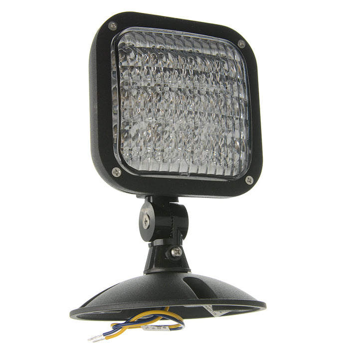 Standard-BL LED Outdoor Die-Cast Remote Head Single Head Black (RHLED1-WP-MVB)