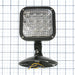 Standard-BL LED Outdoor Die-Cast Remote Head Single Head Black (RHLED1-WP-MVB)