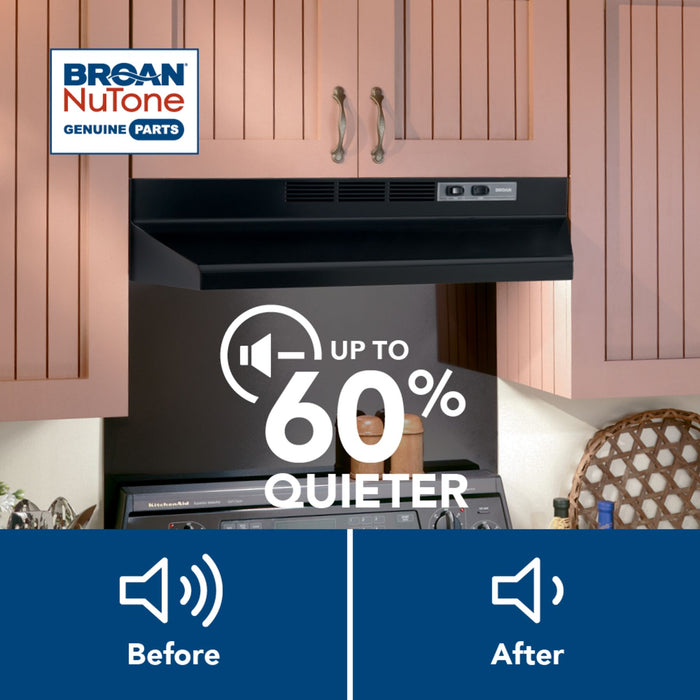 Broan-NuTone QuicKit Performance Improving Motor And Filter Kit For Ductless Range Hoods (RHU2)