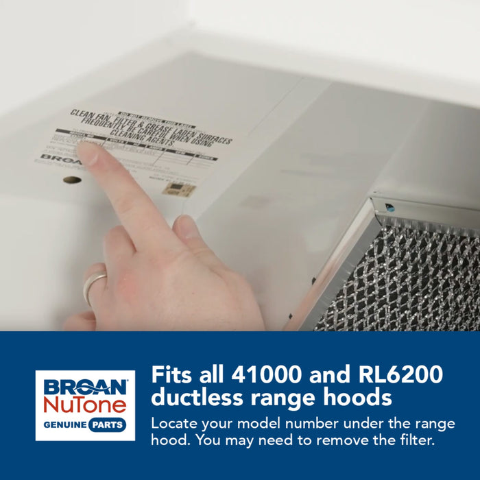 Broan-NuTone QuicKit Performance Improving Motor And Filter Kit For Ductless Range Hoods (RHU2)
