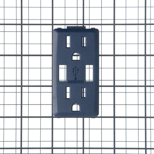 Leviton Renu Color Changing Kit For 15A USB AA Outlet Rich Navy (RKAA1-RN)