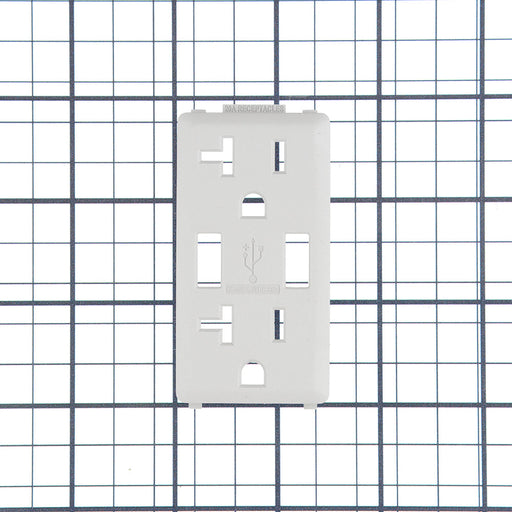 Leviton Renu Color Changing Kit For 20A USB AA Outlet Pebble Gray (RKAA2-PG)