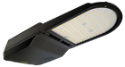 Litetronics LED Roadway Luminaire Wattage/CCT Selectable 75W/120W/150W 3000K/4000K/5000K Type III 120-480V NEMA 7-Pin Receptacle Black (RL150B3)